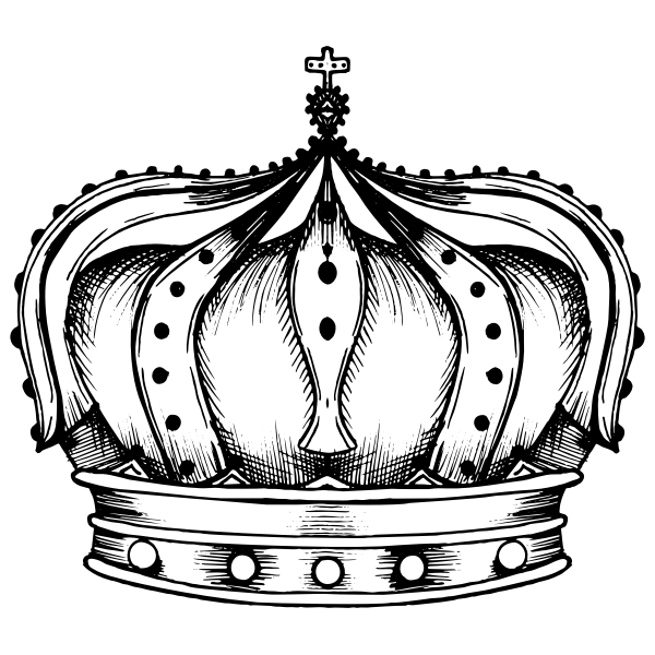 Unique Crown SVG File