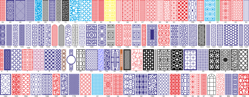 Vector Jali Cdr Patterns Free CDR Vectors File