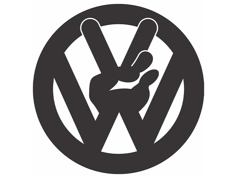 VW Volkswagen Logo Design Vector Art File | Vectors File