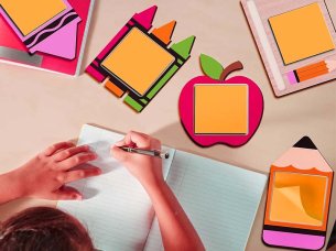 laser Cut Wooden Sticky Note Holder Template