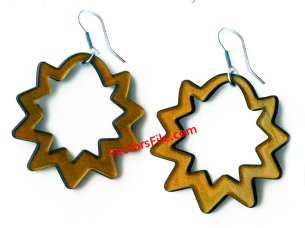 Wooden Earring Laser Cut Jewelry Template