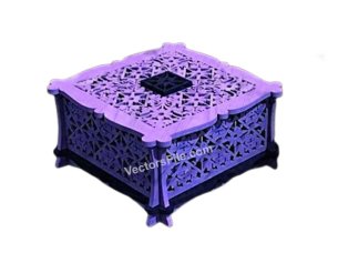 Laser Cut Wooden Chocolate Gift Box and Jewelry Box Design