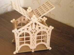Tea Bag Dispenser Laser Cut Wooden Tea Bag Holder