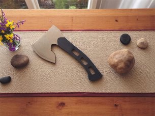 Laser Cut Wooden Axe 3D Puzzle Toy Model Kit