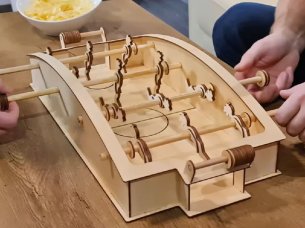 Laser Cut 3D Puzzle Football Table Toy Game Model Kit