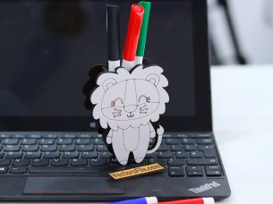 Wooden Organizer Pencils and Pen and Pencil Holder for Laser Cutting