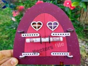 Laser Cut Eid Money Gift Envelope Gift Card Template