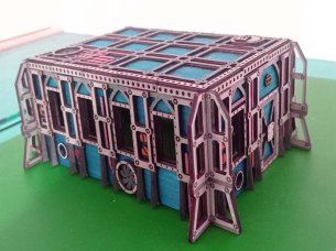 Laser Cut Wargame Bunker 3D Puzzle Toy Model Kit