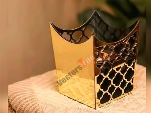 Laser Cut Acrylic Incense Burner Template