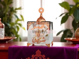 Laser Cut Acrylic Square Incense Burner for Room Decor