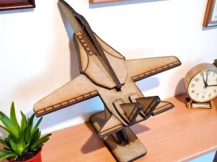 Laser Cut F 14 Fighter Jet Aircraft Toy Model Kit
