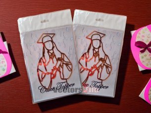 Laser Cut Graduation Gift Card Design