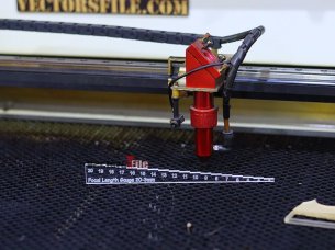 Laser Focus Depth Measure Focal Length Ruler Focal Height Gauge 3 to 20mm