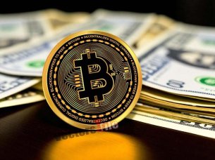 Bitcoin Icon Laser Engraved Design
