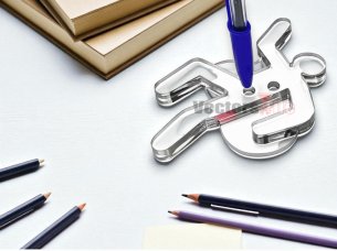 Laser Cut Acrylic Pen and Pencil Holder Design