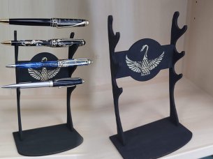 Laser Cut Japanese Style Pen Holder Stand for Office Table