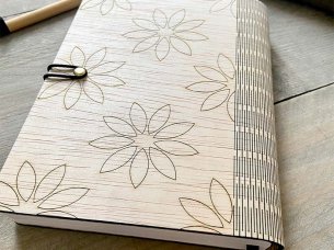 Laser Cut Wooden Books Cover Template