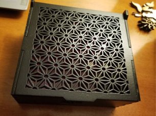 Laser Cut Wooden Gift Jewelry Box Template