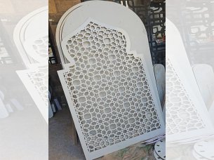 Laser Cut Islamic Pattern Grill Design