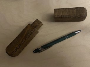 Laser Cut Wooden Pen Gift Box Case Design