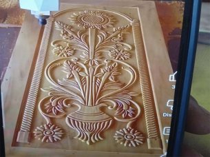 CNC Cutting Door Panel Design