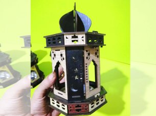 Laser Cut Luxury Incense Burner Stand Design