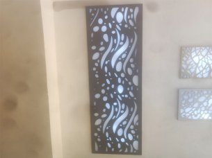 Laser Cut Stencil Pattern Jali Design