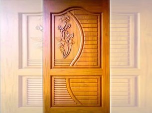 Laser Cut Single Door Design Panel
