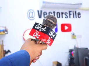 Laser Cut Microphone Flag Box Custom Mic Logo Live Equipment Acrylic Box