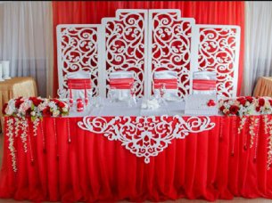Laser Cut Wedding Backdrop Jali Pattern Design