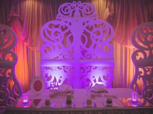 Laser Cut Wedding Backdrop Decoration Panel Design