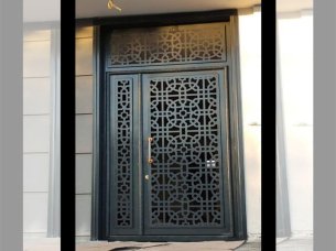 Laser Cut Outdoor Panel Fancy Jali Design