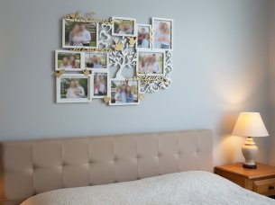 Laser Cut Family Tree Ten Photo Frames Design