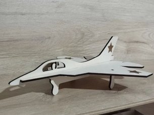 Laser Cut Wooden F 16 Falcon Fighter Jet Toy Model Deinsg