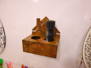 Laser Cut Customises Spray Bottle Wall Mounted Holder