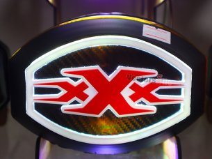 Laser Cut Acrylic XXX logo Cutout Template
