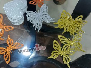 Laser Cut Butterfly Cutout Design