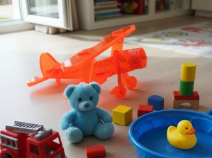 Laser Cut Acrylic UPF 7 Biplane Toy Model Kit
