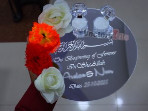 Laser Cut Acrylic Engagement Ring Tray DIY Craft Idea