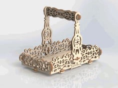 Amazing Basket Ideas Laser Cut Template CDR File