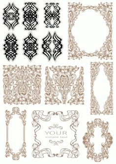 Art Nouveau Free CDR Vectors File