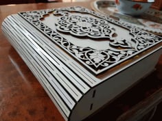 Beautiful Laser Cut Box design DXF File