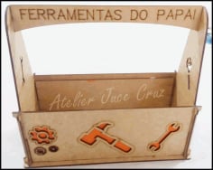 Caixa Ferramentas Do Papai Free DXF Vectors File