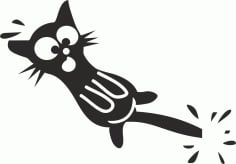 Cat Stickers Vector Free CDR Vectors File