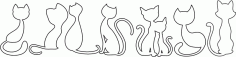 Cats Free CDR Vectors File