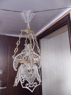 Ceiling Light Lamp 4mm Laser Cut CDR File