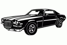 Chevy Camaro Car DXF File