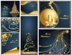 Christmas Decorative Dream Background Template Free Vector