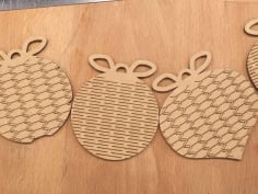 Christmas ornament Laser Cut CDR File