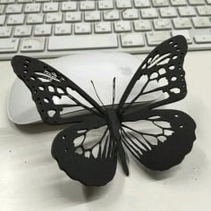 CNC Laser Cut Wooden Butterfly CDR Vectors File